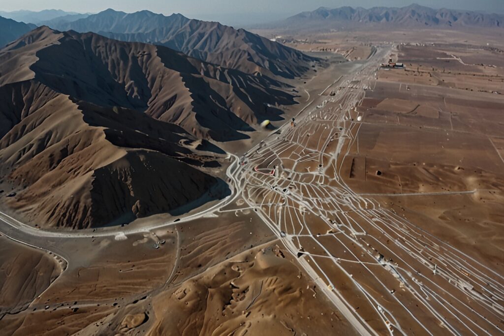 Las Líneas de Nazca son enormes dibujos y líneas trazados en el suelo del desierto de Nazca